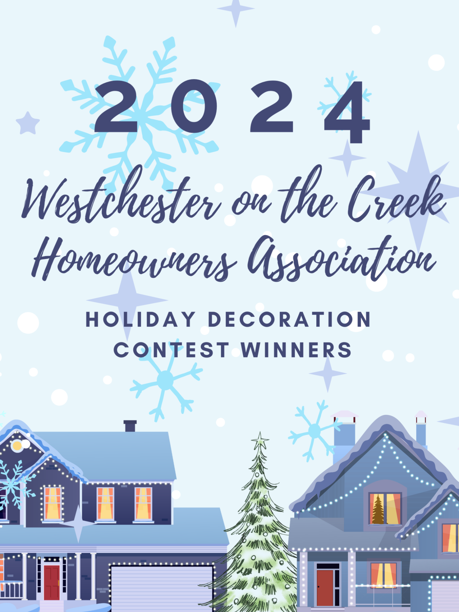 2024 Holiday Decoration Contest Winners