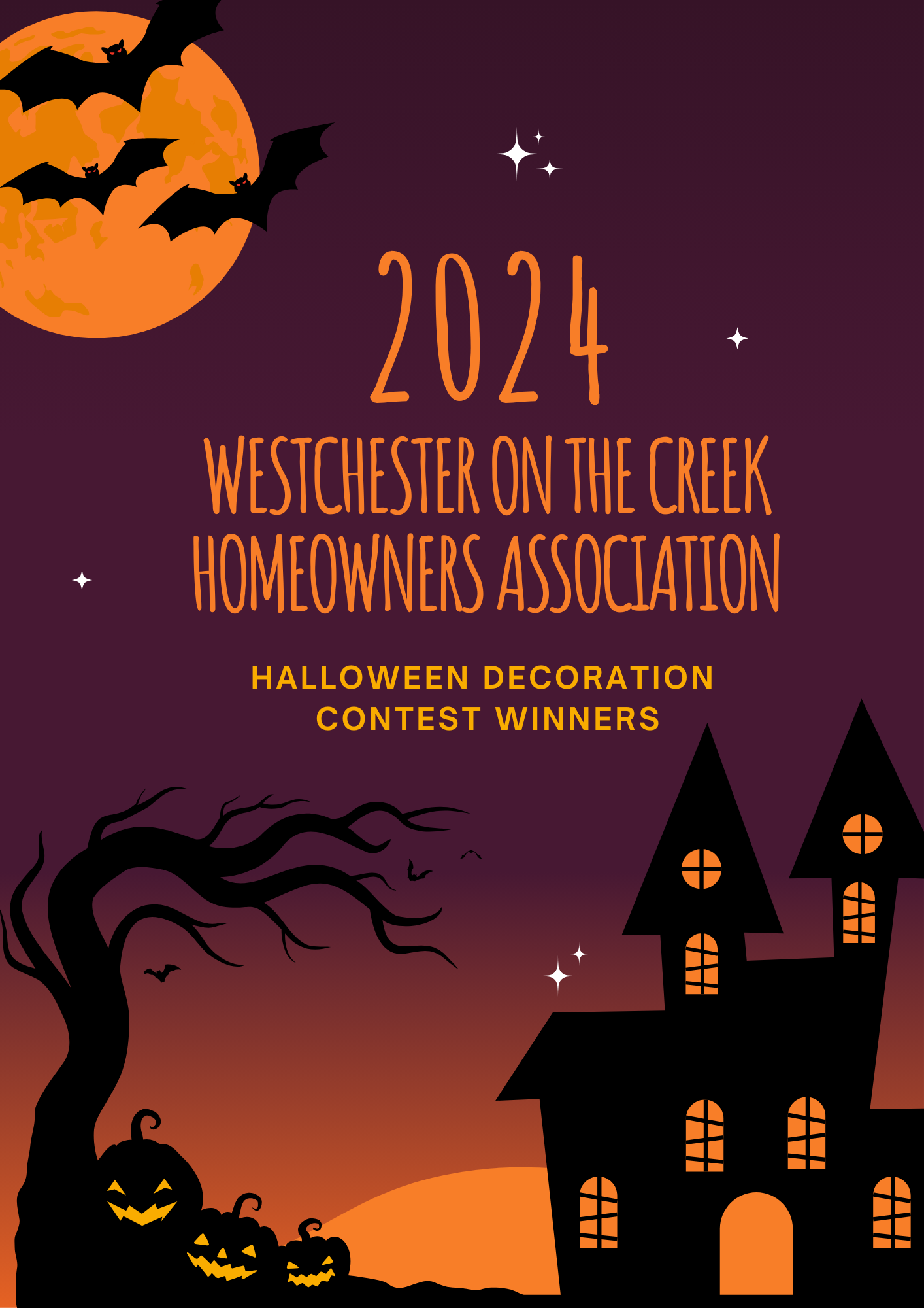 2024 Halloween Decoration Contest Winners